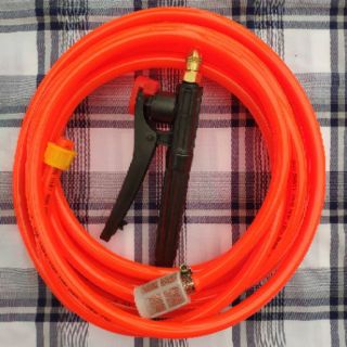 Bộ phụ kiện máy rửa xe mini 12v kèm súng xịt (khóa bóp)