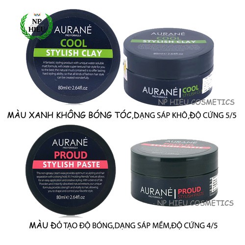 Sáp tạo kiểu bóng Aurane Proud Stylish Paste