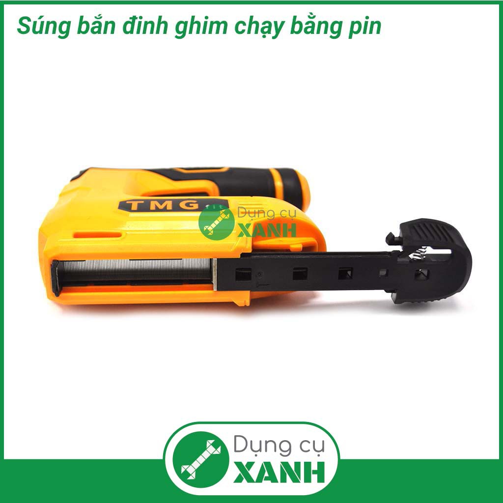 Súng bắn ghim đinh ghim gỗ chạy bằng pin TMG