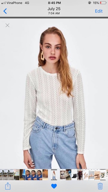 Áo zara sz s bé nhất hàng auth