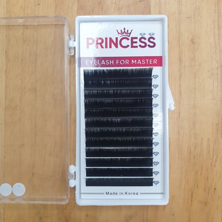 Mi khay lụa PRINCESS 0.10 độ cong C, D - Chất mi đẹp, mềm, dễ bắt keo.
