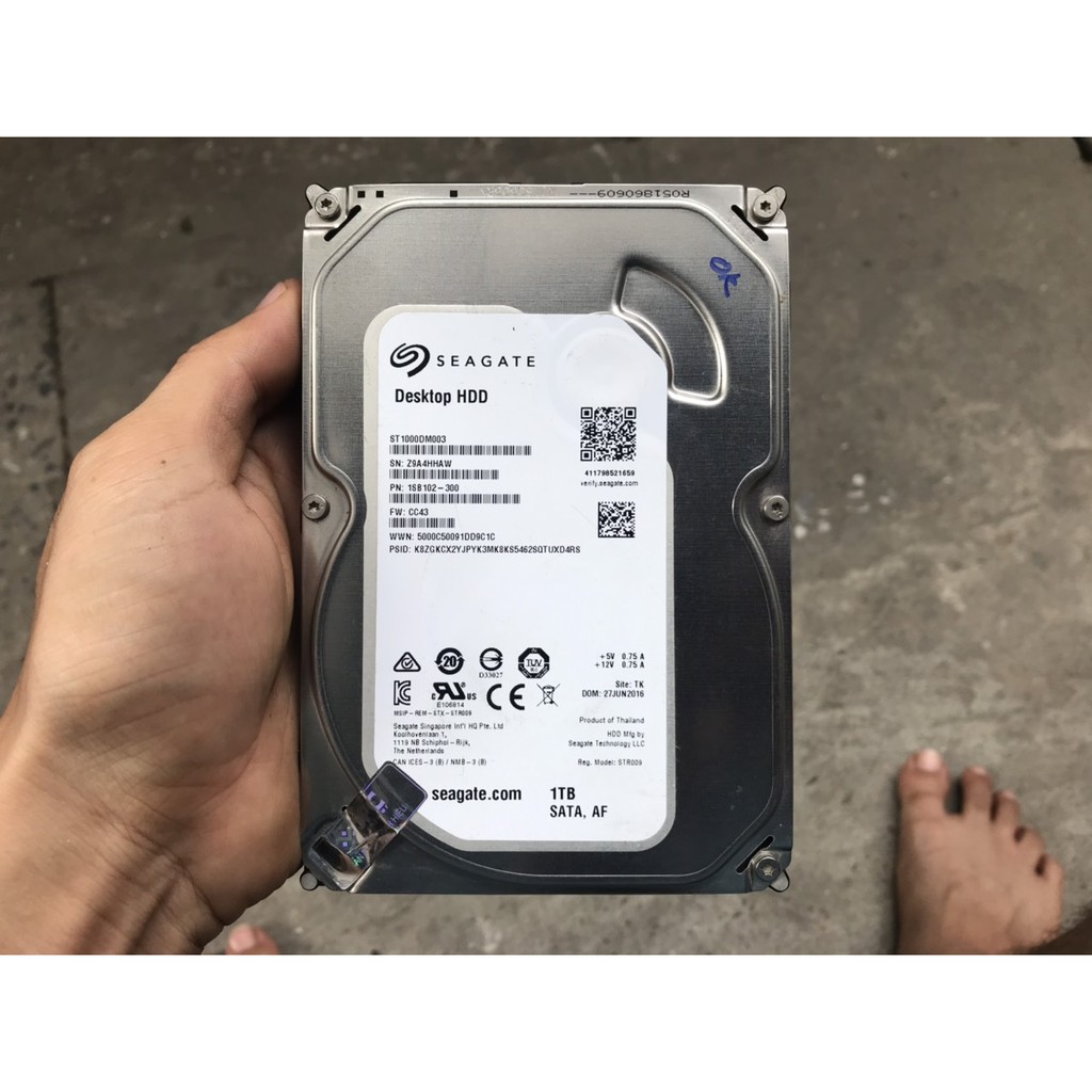 ổ cứng cho PC máy tính bàn 1tb Hitachi HGST seagate wd blue green black toshiba 3.5 &quot; inch 1000gb hdd các loại all