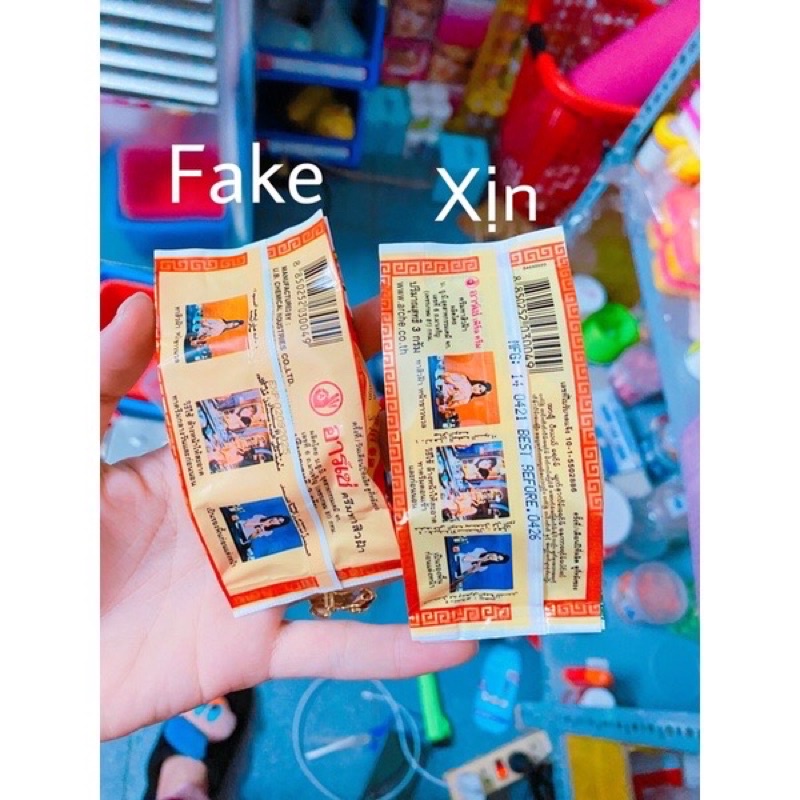 Kem ache Thái, kem ac thường chuẩn thái lan chính hãng