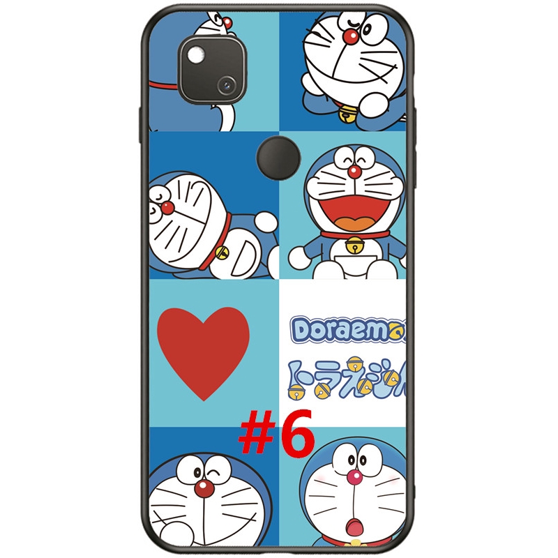 Ốp lưng Xiaomi Redmi 9c hoạt hình Đô Rê Mon, Gấu, Chó, Mèo dễ thương