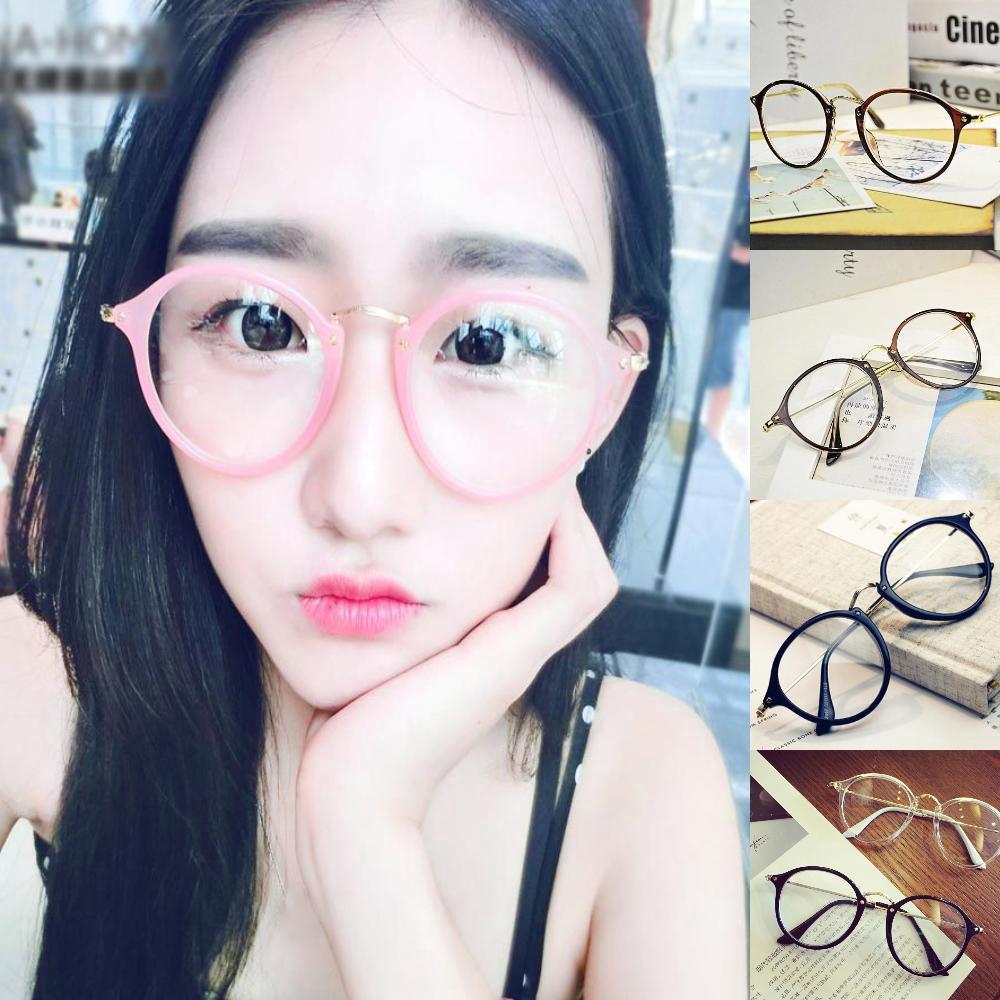 Mắt kính gọng tròn khung kim loại mỏng độc đáo