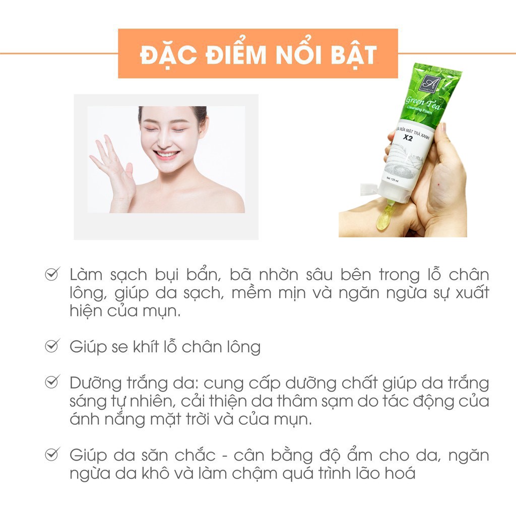 Bộ Acosmetics VIP02 gồm 1 Sữa rửa mặt 1 Nạ Detox 1 Serum 1 Kem Face