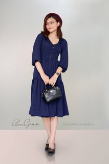 Đầm dạo phố vintage