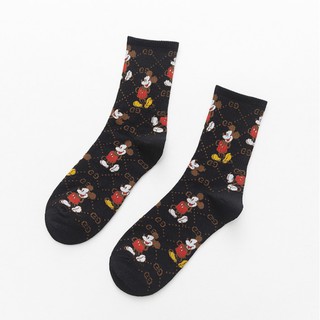 Tất cao cổ mickey unisex vintage