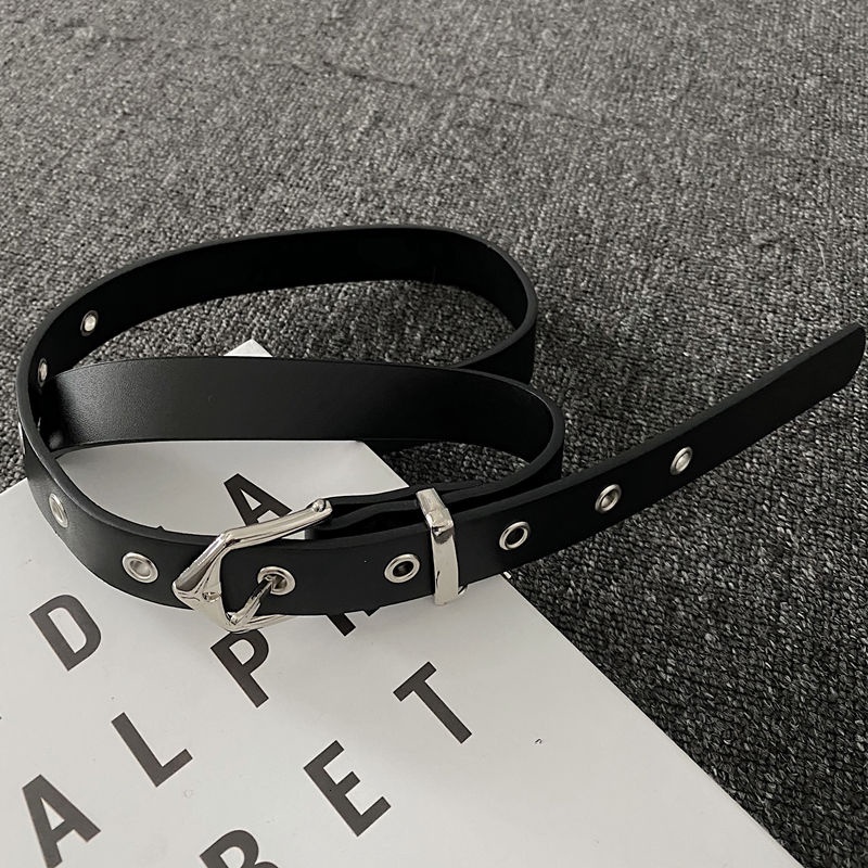 Thắt Lưng Phối Khóa Cài Phong Cách Hàn Quốc 19150 Thời Trang Cho Nam Và Nữ