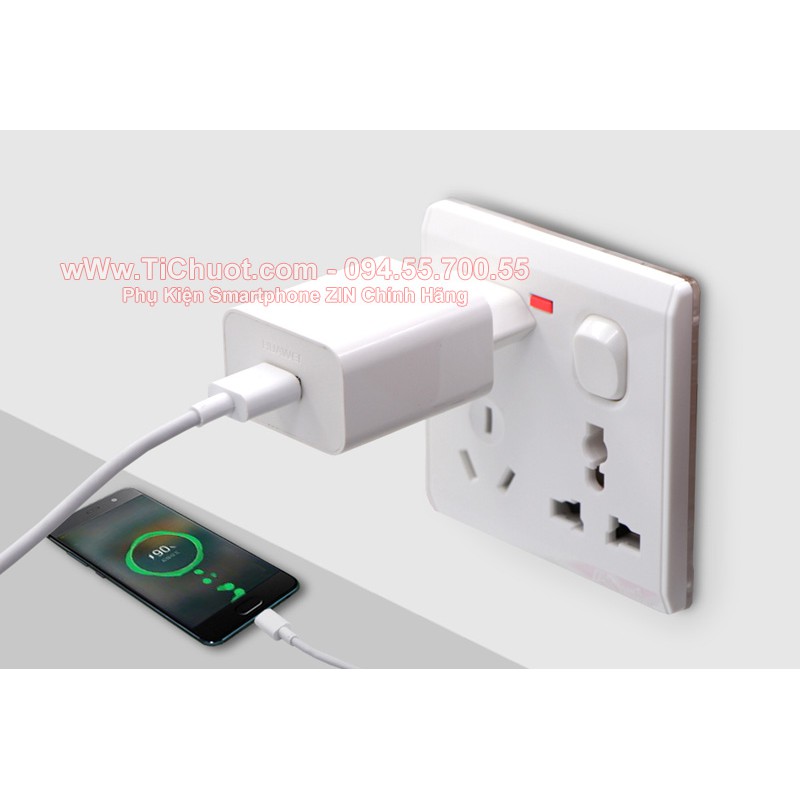 [Chính Hãng] Củ Sạc Nhanh Huawei 22.5W Super Charge 5A ZIN Theo Máy