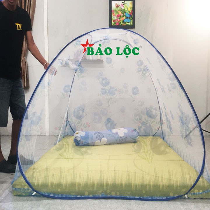 Combo 2 mùng tự bung tặng drap ko mền  hoặc 1 mùng em bé