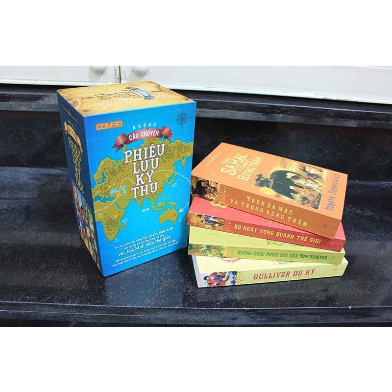 Sách - Combo: Những Câu Chuyện Phiêu  Lưu Kỳ Thú tập 2 (Minh Long)