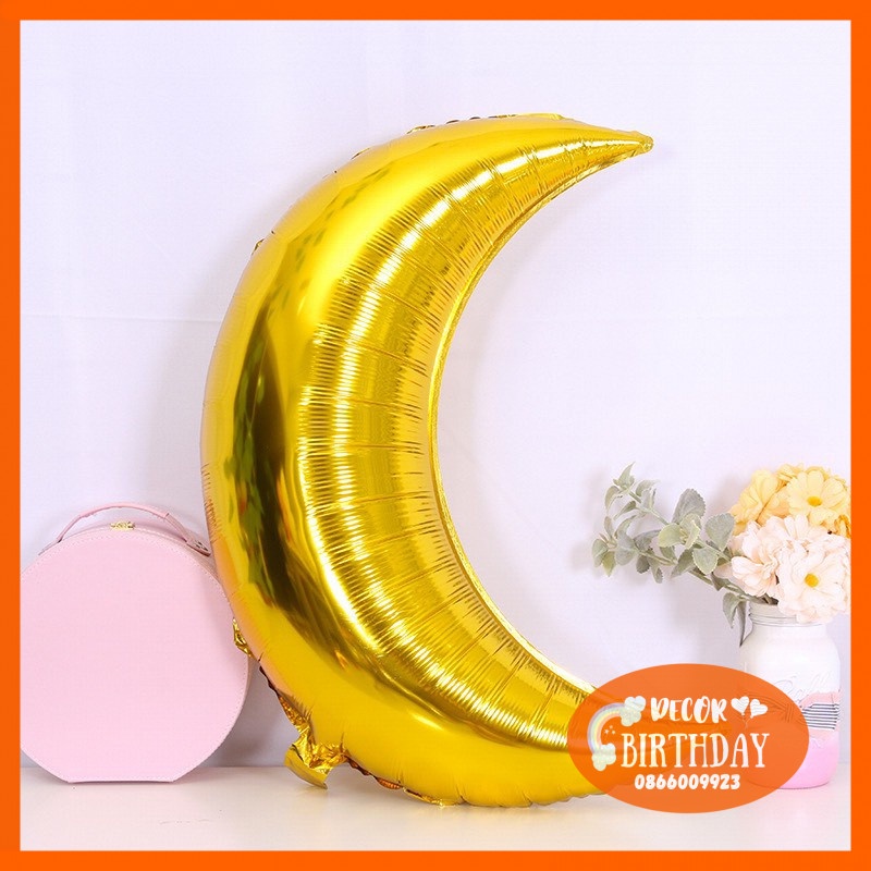 Bóng Trăng SIÊU ĐẸP Trang Trí Sinh Nhật Cho Bé, Bóng Dày Dặn, Nhiều Màu Đẹp, Size To