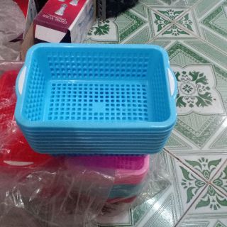 Combo 10 rổ nhựa hình chữ nhật