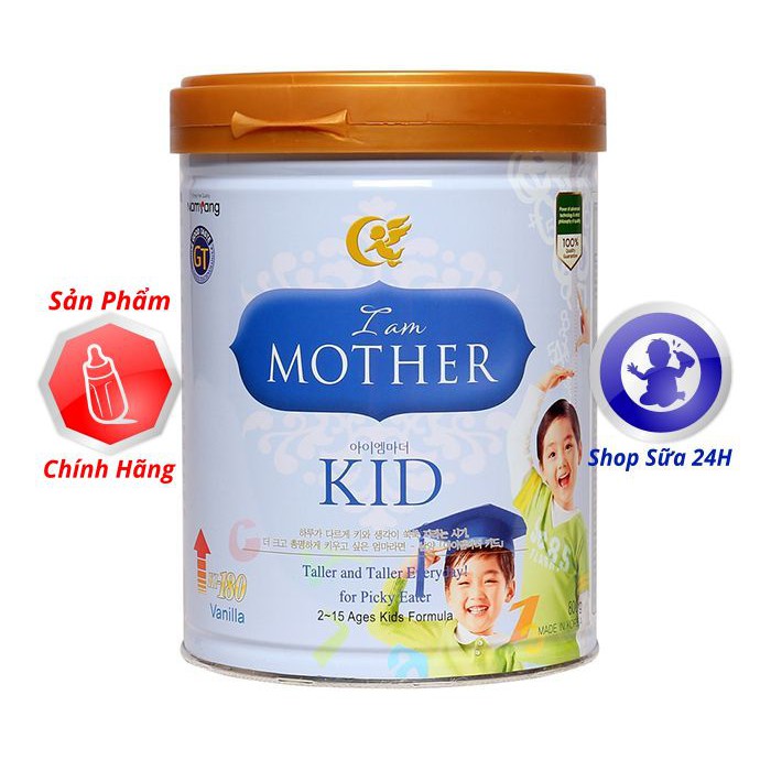 [DATE 6/2023] Sữa I AM MOTHER KID (2-15 tuổi) 800g nhập khẩu nguyên lon Hàn Quốc