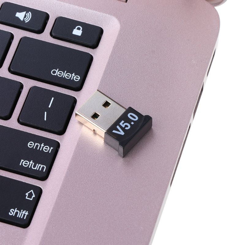 Đầu Usb Nhận Tín Hiệu Bluetooth 5.0 Không Dây Dành Cho Pc / Laptop / Tai Nghe