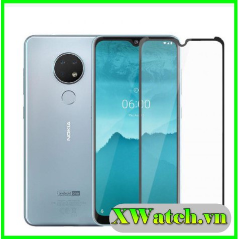 Cường lực full màn Nokia 7.2 / Nokia 6.2 full keo thế hệ mới