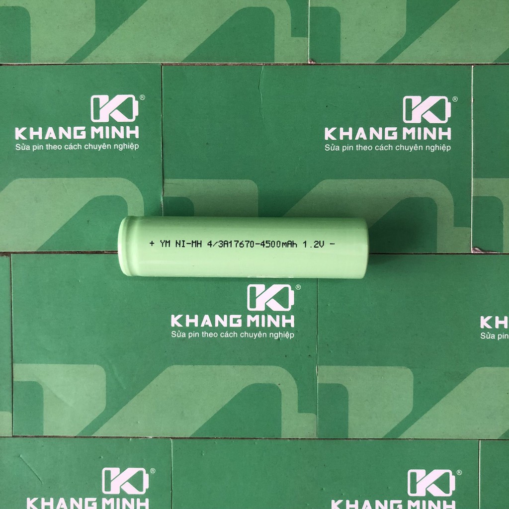 Pin sạc 1.2V Ni-Mh 17670, 18670 4500mAh, dùng trong thiết bị đo đạc