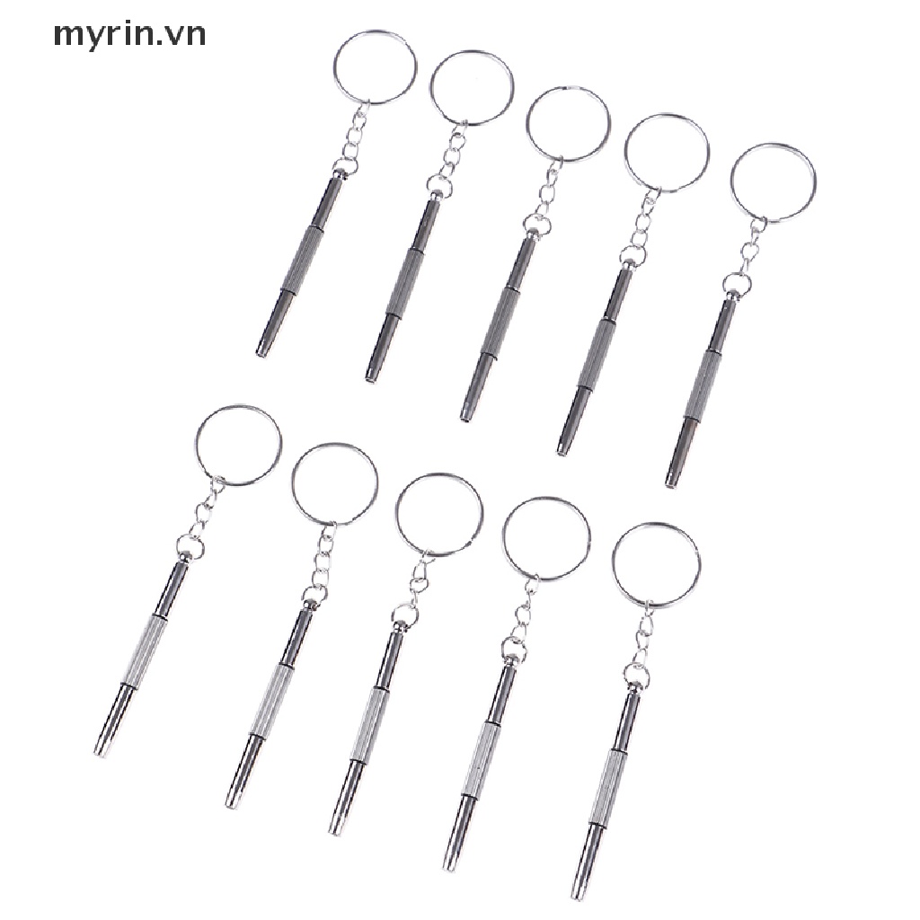 Set 10 Dụng Cụ Tua Vít Sửa Chữa Điện Thoại / Mắt Kính / Đồng Hồ Đeo Tay