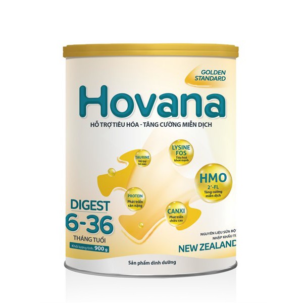 Sữa bột Hovana Digest 900g_Subaby