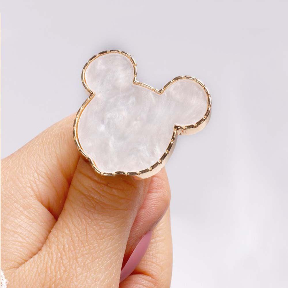 Khay Đứng Trưng Bày Màu Sơn Móng Tay Hình Chuột Mickey / Gấu Bằng Nhựa Resin DIY