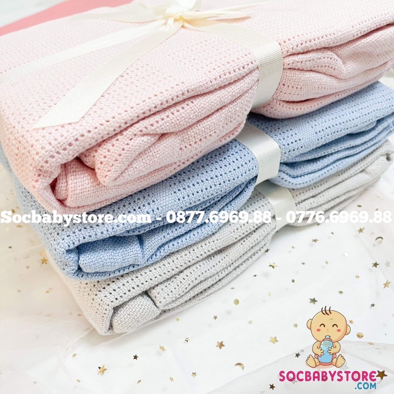 Chăn lưới sợi tre thoáng khí có thể quấn ủ