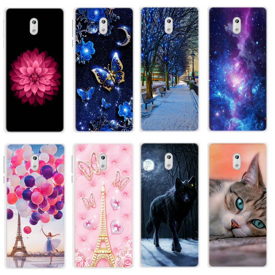 Ốp điện thoại TPU dẻo bề mặt nhám thời trang dành cho Nokia 3 2017 TA-1032 TA-1020 5.0 inch