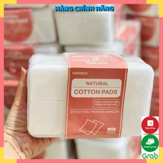 Bông tẩy trang 1000 miếng miniso nhật bản - chính hãng 100% cotton