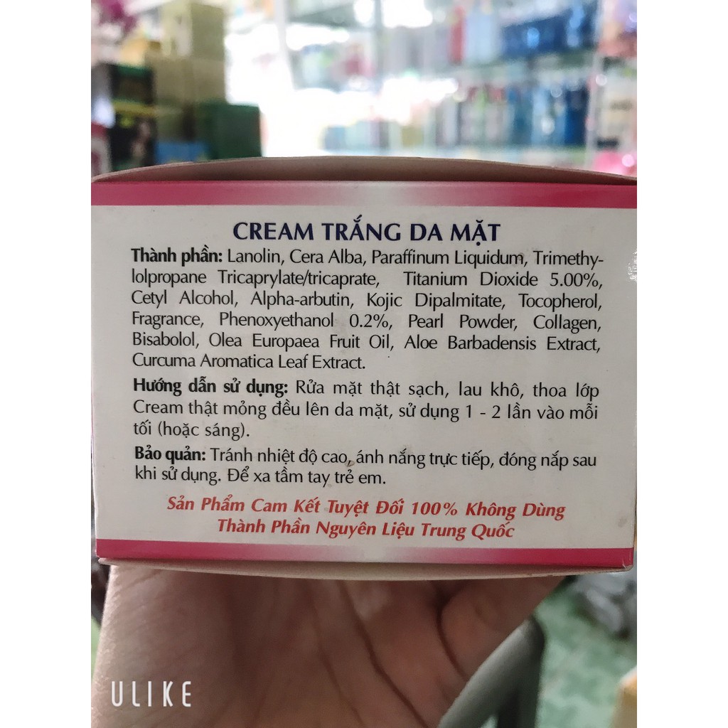 kem EVI trắng da mặt 30g