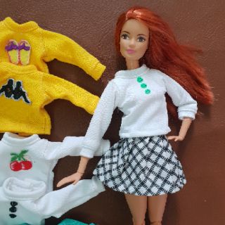Áo thun cho blythe và barbie