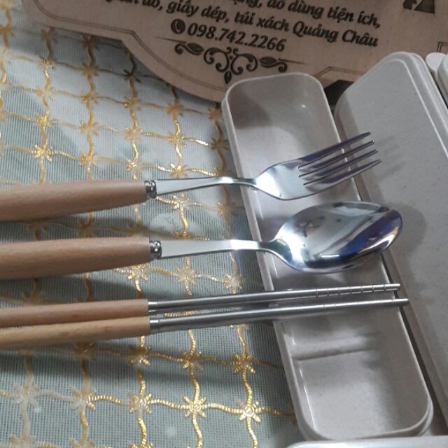 Combo 3 sét bộ thìa dĩa cao cấp