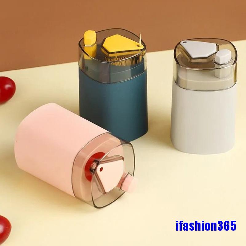 Hộp Đựng Tăm Xỉa Răng Tự Động Bằng Rơm Lúa Mì Tiện Dụng