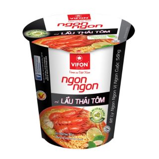 Lốc 10 ly mì ly ngon ngon lẩu thái tôm 60g