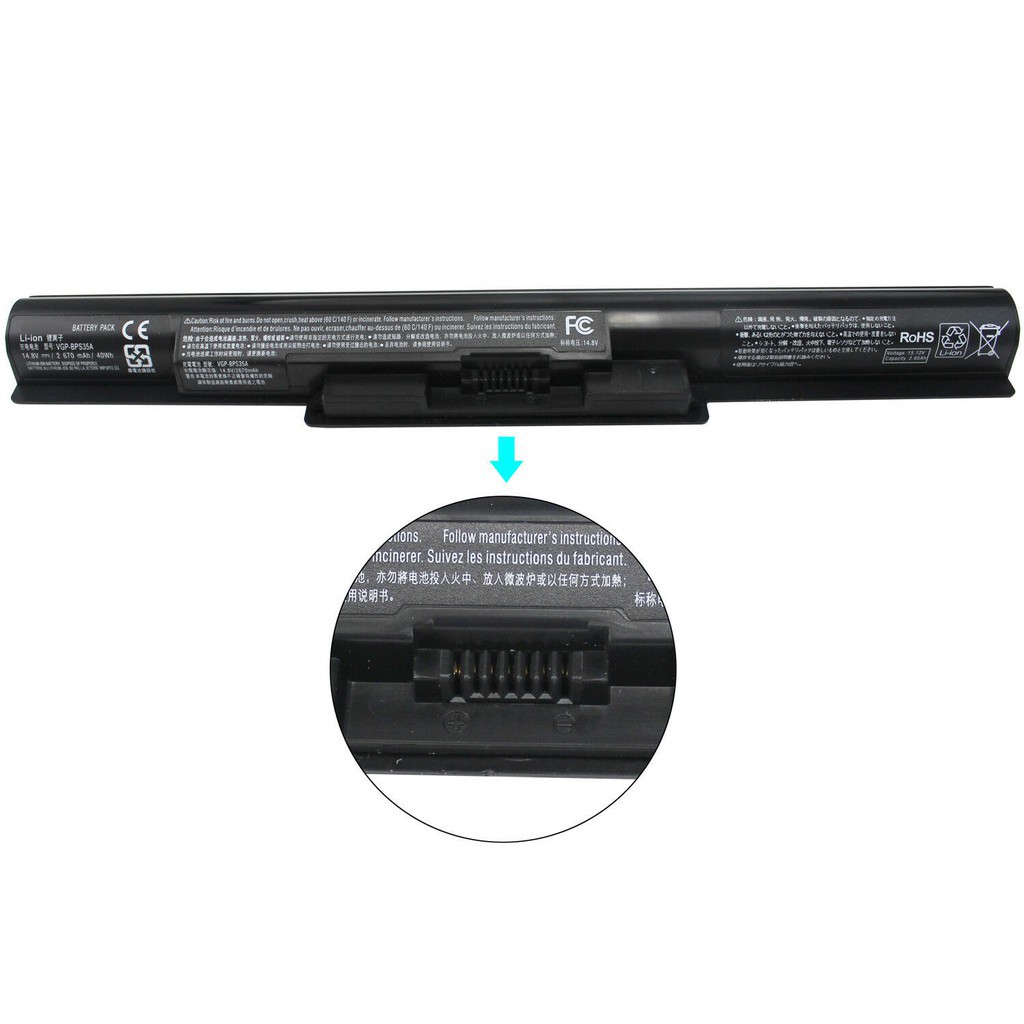 Pin laptop Sony VGP-BPS35