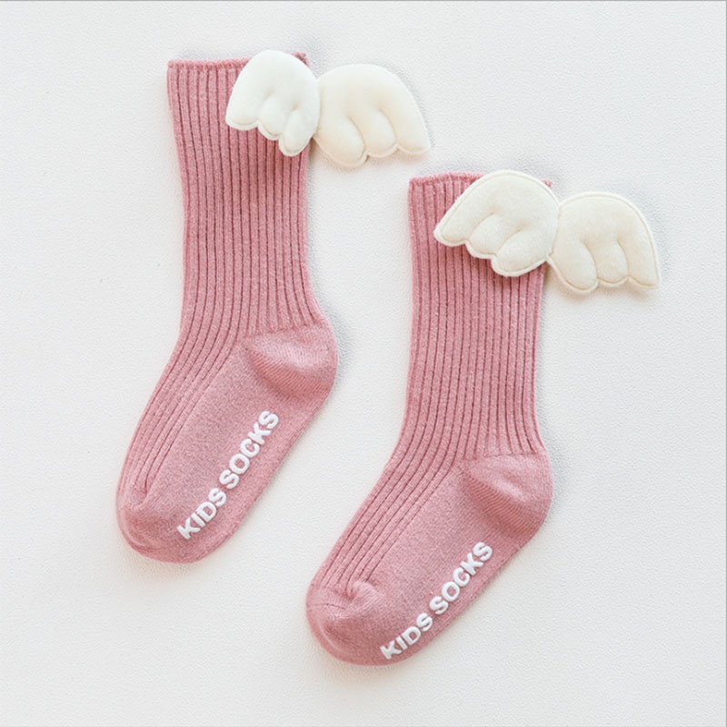 Vớ Cotton Cao Đến Đầu Gối Màu Sắc Kẹo Ngọt Thời Trang Dành Cho Bé