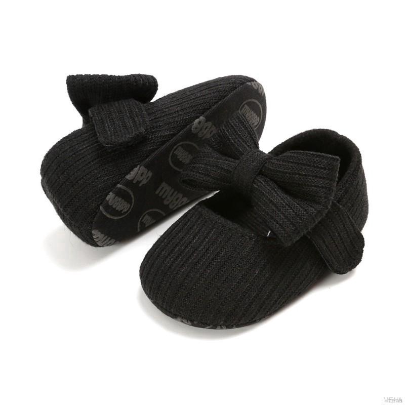 Giày Bé Gái Cột Nơ Chống Trượt