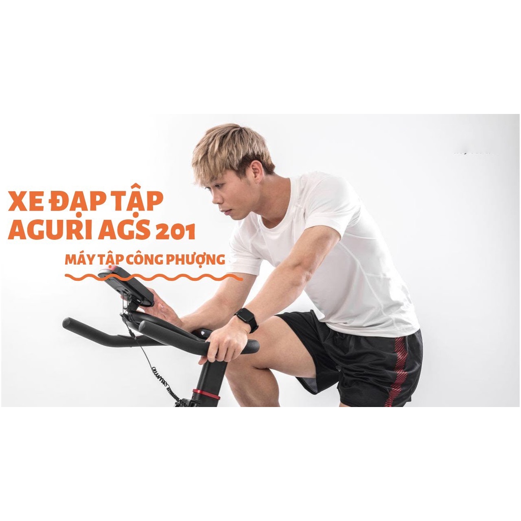 XE ĐẠP TẬP THỂ DỤC AGURI AGS-201 CAO CẤP (Máy Tập Công Phượng)