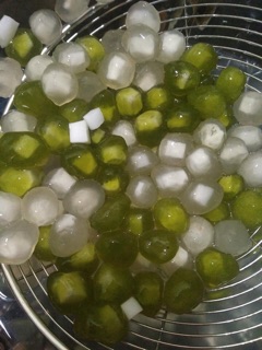 Trân châu dừa mix màu 1kg