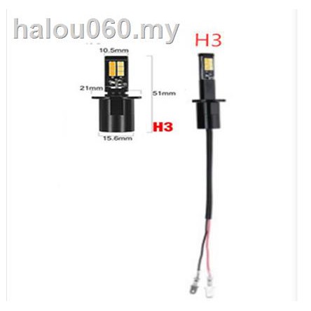 Bóng Đèn Led Chống Sương Mù Halogen H3 24v Gắn Phía Trước Xe Tải