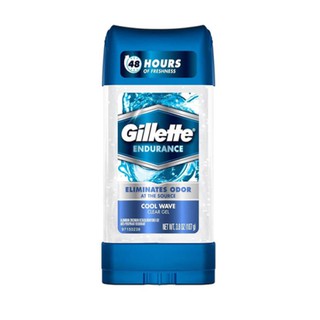 Lăn Khử Mùi Chính Hãng Gillette Endurance Cool Wave Clear Gel