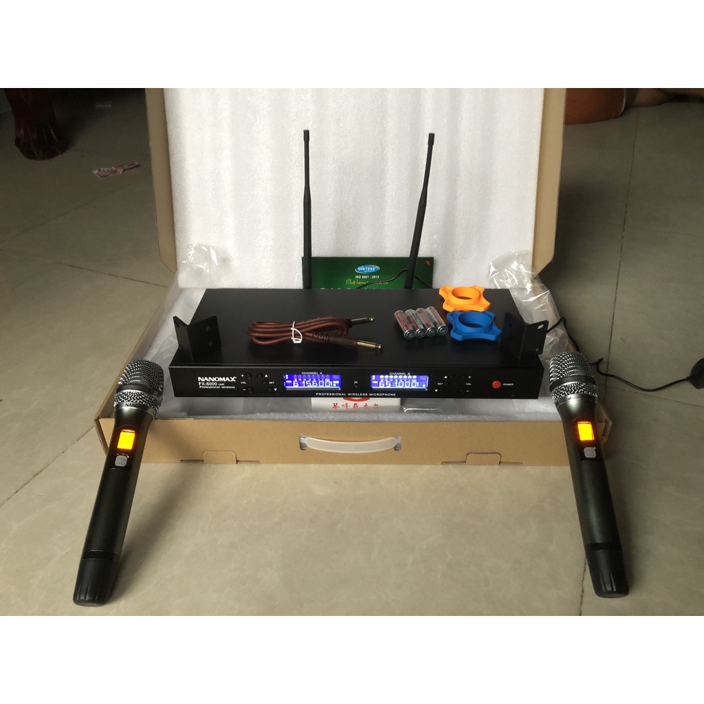 Micro chính hãng Nanomax FX-6000 UHF siêu hay