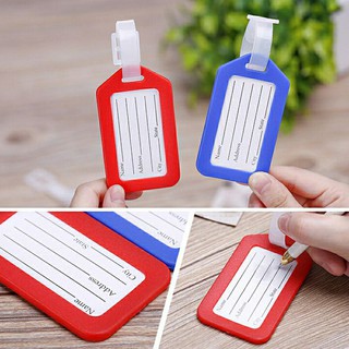 combo 5 cái tag hành lý nhựa