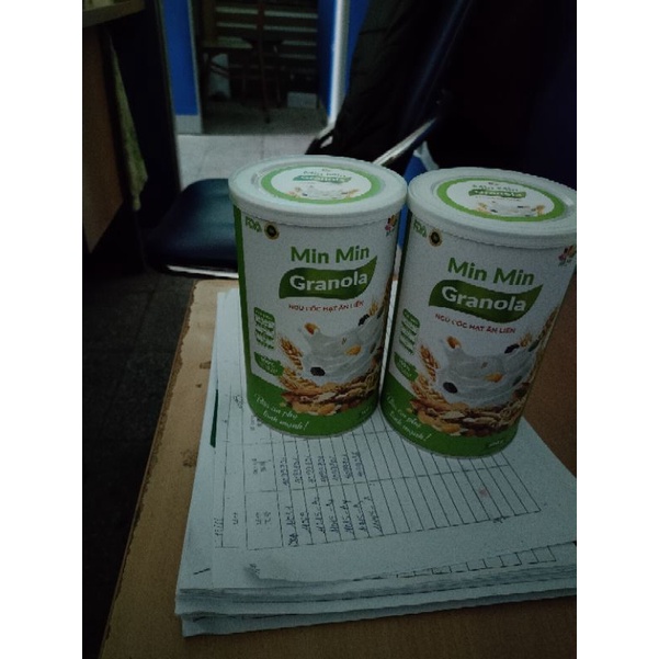 NGŨ CỐC HẠT ĂN LIỀN MIN MIN