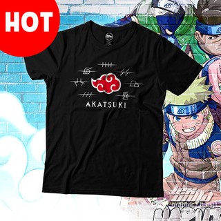 🔥HOT🔥 Áo thun Akatsuki⚡️SIÊU HOT⚡Áo thun unisex in hình Naruto siêu nét