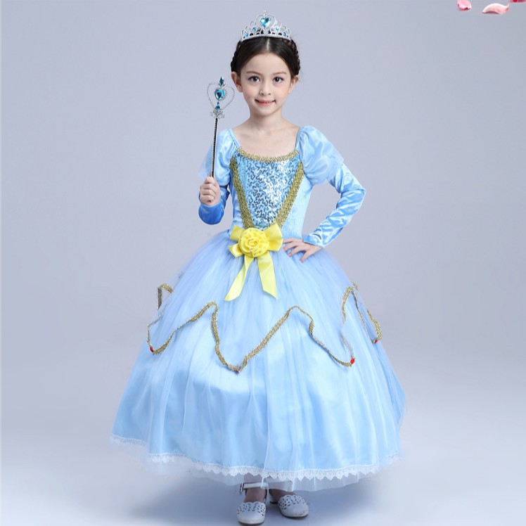 MYBABY Set Vương Miện Công Chúa Băng Đô Và Hoa Tuyết Đáng Yêu Cho Bé Gái
