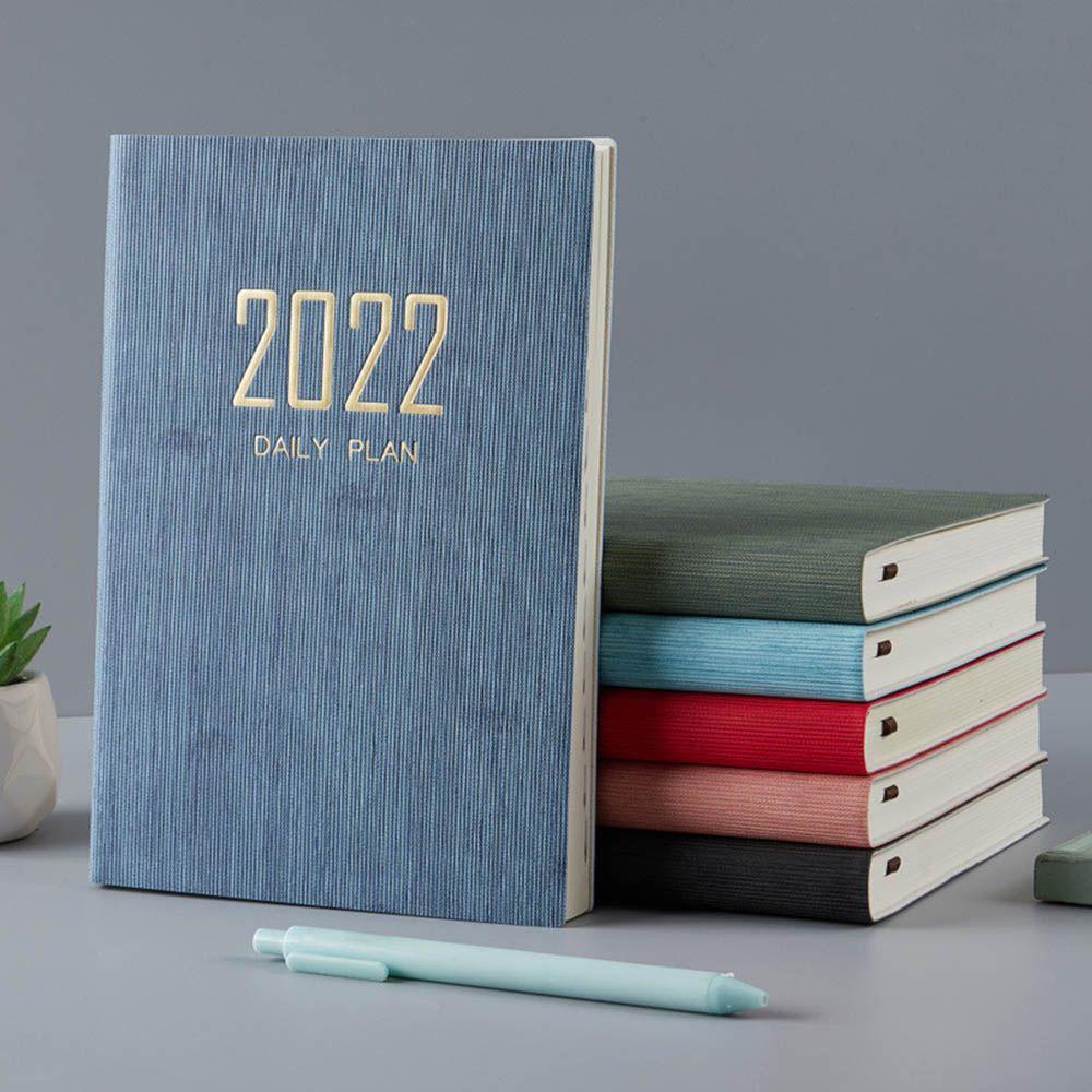 KUNHEV Sổ Tay Lên Kế Hoạch A5 Hàng Ngày 2022 Tiện Lợi