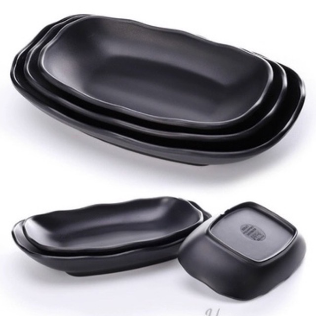 Đĩa bầu dục sâu 12x20cm