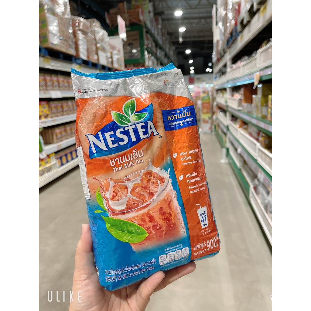 Trà sữa  pha sẵn Nestea Thai milk tea 900g