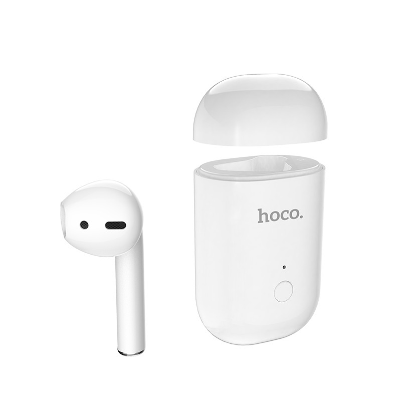 Tai nghe Bluetooth không dây HOCO E39 1 tai ( kèm bọc silicon đen + dock sạc cho tai ) cho điện thoại iPhone iP Samsung