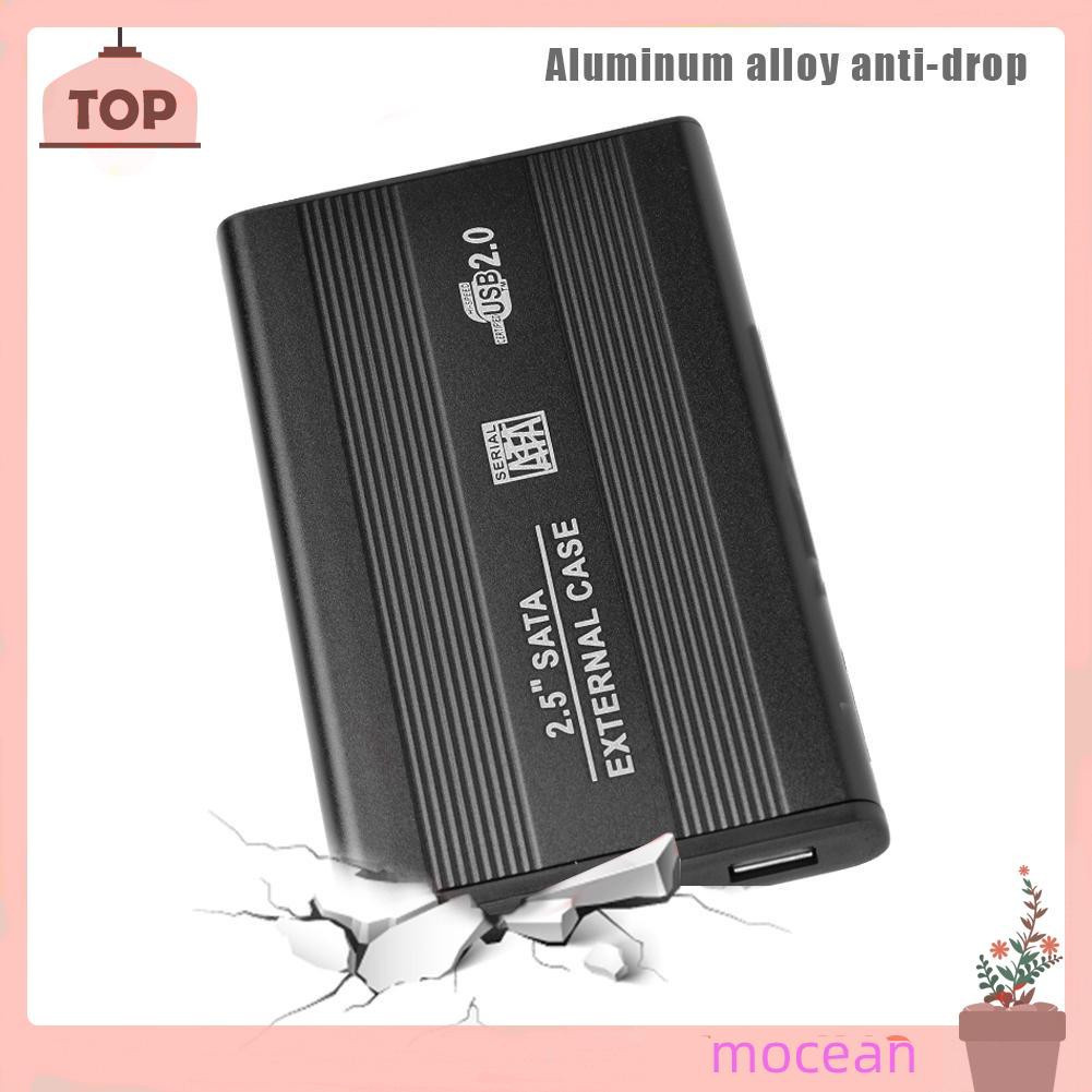 Vỏ Ổ Cứng Ngoài Mocean 2.5 Inch Sata Usb2.0 Bằng Hợp Kim Nhôm Ốp | BigBuy360 - bigbuy360.vn